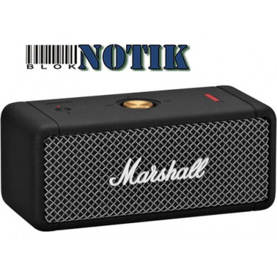 Bluetooth колонка Marshall Portable Speaker Emberton Black 1001908, 1001908