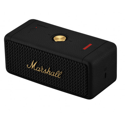 Bluetooth колонка Marshall Emberton II Black and Brass 1006234, 1006234