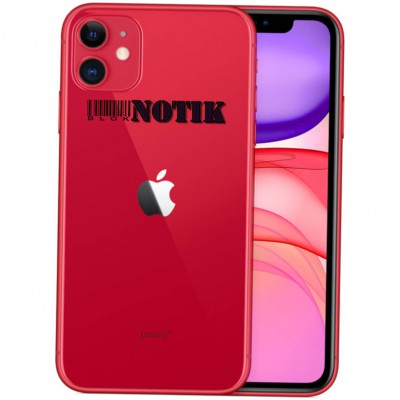 Смартфон Apple iPhone 11 128Gb Duos Red, 11-128-D-Red