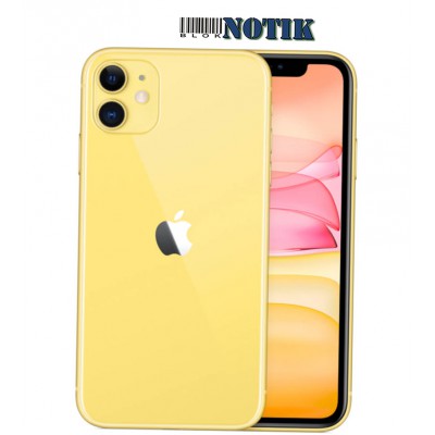 Смартфон Apple iPhone 11 128Gb Yellow, 11-128-Yellow
