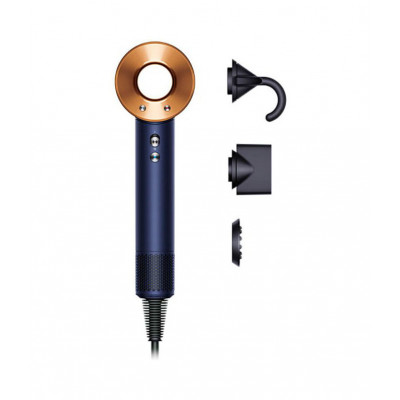 Фен Dyson Supersonic HD07 Straight+Wavy Prussian Blue/Rich Copper EU 113277-01, 113277-01