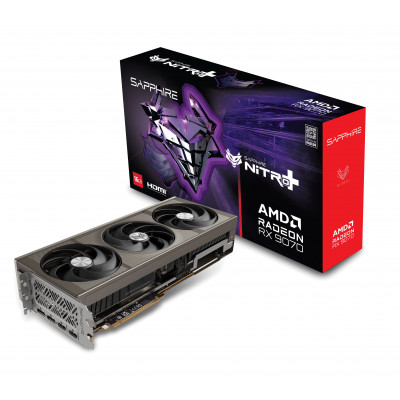 Видеокарта Sapphire Radeon RX 9070 16GB NITRO+ 11349-01, 11349-01