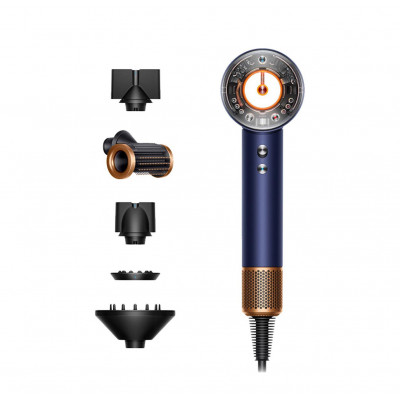 Фен Dyson Supersonic HD16 Nural Straight+Wavy Prussian Blue/Rich Copper EU 122612-01, 122612-01 Фен Dyson Supersonic HD16 Nural Straight+Wavy Prussian Blue/Rich Copper EU 122612-01, 122612-01