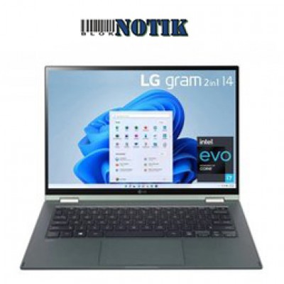 Ноутбук LG Gram 14 14T90P-K.AAG9U1, 14T90P-K.AAG9U1