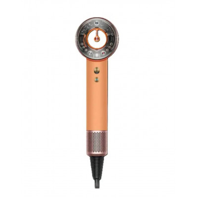 Фен Dyson Supersonic HD16 Nural Straight/Wavy Ceramic Apricot/Topaz EU 176964-01, 176964-01