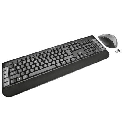 Комплект клавиатура и мышь Trust Tecla Wireless Multimedia Keyboard & Mouse 18048, 18048