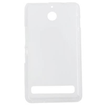 для Sony Xperia E1 White Clear Elastic PU Drobak 212291, 212291