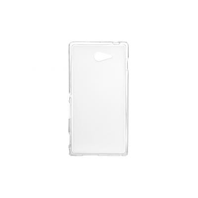 для Sony Xperia M2 White Clear Elastic PU Drobak 212297, 212297