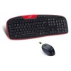 Комплект клавиатура и мышь Genius KB-8005 With Red Frame (31340003106)