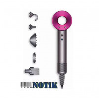 Фен Dyson HD07 Supersonic Iron/Fuchsia EU 386732-01, 386732-01