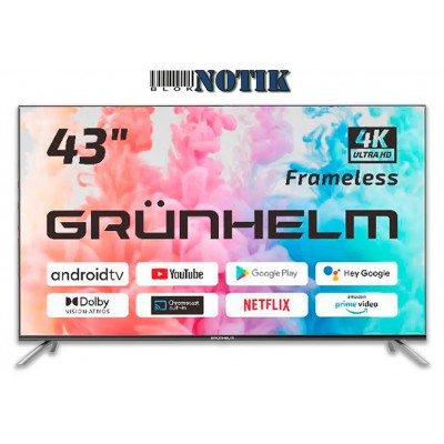 Телевизор Grunhelm 43U700-GA11V, 43U700-GA11V