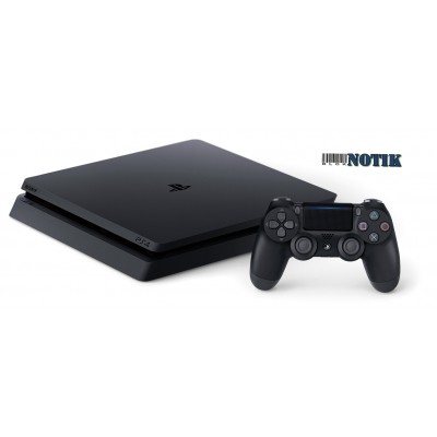 Игровая приставка Sony PlayStation 4 Slim 1TB Jet Black Detroit + Horizon + The Last of Us + PS UA, 4Slim-1-JetBl