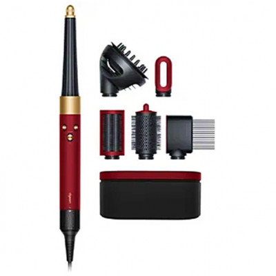 Фен-стайлер Dyson Airwrap i.d. Long HS08 Curly+Coily, Red Velvet/Gold EU 596928-01, 596928-01