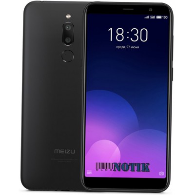 Смартфон Meizu 6T 3/32Gb LTE Dual Black EU, 6T-3-32-LTE-Dual-Bla
