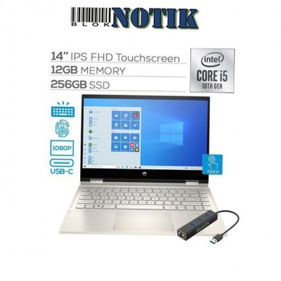 Ноутбук HP 14-dq1040wm 8DU55UA, 8DU55UA