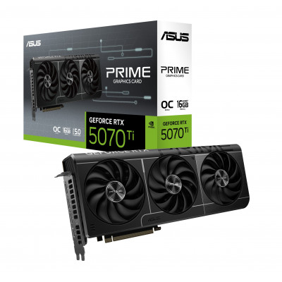 Видеокарта ASUS PRIME RTX5070TI O16G 90YV0MF0-M0NA00, 90YV0MF0-M0NA00