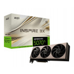 Видеокарта MSI GeForce RTX 5070 Ti 16G INSPIRE 3X OC (G507T-16I3C, 912-V531-281)