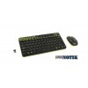 Комплект клавиатура и мышь Logitech Wireless Combo MK240 Ru Black (920-008213)