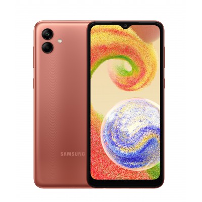 Смартфон Samsung Galaxy A045 A04 4/64Gb Copper UA, A045-A04-4/64-Copper-UA