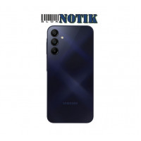 Смартфон Samsung Galaxy A15 A155 4/128Gb NFC Blue Black UA, A15-A155-4/128Gb-NFC-BlBlack