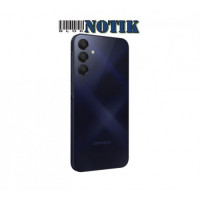 Смартфон Samsung Galaxy A15 A155 8/256Gb NFC Blue Black UA, A15-A155-8/256Gb-NFC-BlBlack