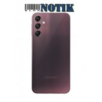 Смартфон Samsung Galaxy A24 A245F 6/128Gb Dark Red UA, A24-A245F-6/128-DarkRed-UA