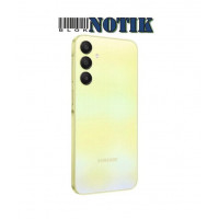 Смартфон Samsung Galaxy A25 5G A256B 6/128Gb NFC Yellow UA, A25-5G-A256B-6/128-NFC-Yellow-UA