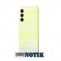 Смартфон Samsung Galaxy A25 5G A256B 6/128Gb NFC Yellow UA, A25-5G-A256B-6/128-NFC-Yellow-UA