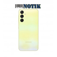 Смартфон Samsung Galaxy A25 5G A256B 8/256Gb NFC Yellow UA, A25-5G-A256B-8/256-NFC-Yellow-UA