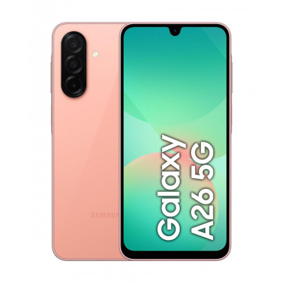 Смартфон Samsung Galaxy A266B A26 5G 8/256Gb Peach Pink NFC EU, A266-A26-8/256-Pink-EU