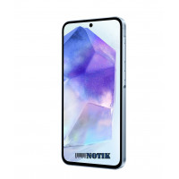 Смартфон Samsung Galaxy A55 8/256Gb Ice Blue UA A556, A55-8/256-IceBlue-UA-A556