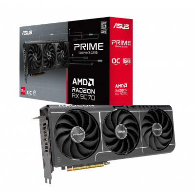 Видеокарта ASUS PRIME RX 9070 O16G EVO, ASPR-RX9070-O16G-EVO