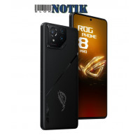 Смартфон Asus Rog Phone 8 Pro 16/512GB Phantom Black, AsRog-Ph8-Pro-16/512-PhBlack