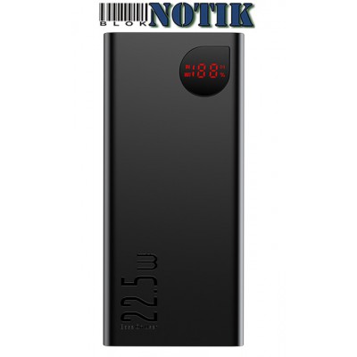 Power Bank Baseus Adaman Metal Digital Display 20000mAh 22.5W Black , BasAda-22.5W-20000mAh-Black Power Bank Baseus Adaman Metal Digital Display 20000mAh 22.5W Black , BasAda-22.5W-20000mAh-Black