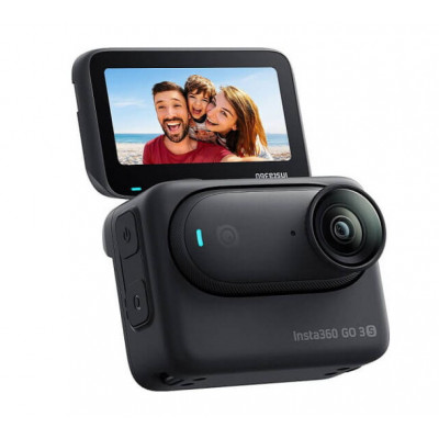 Экшн-камера Insta360 GO 3S 4K Standard Bundle 64Gb Black CINSAATA_GO3S14, CINSAATA_GO3S14