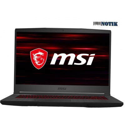 Ноутбук MSI GF65 Thin 9SC Black GF659SD-004US, GF659SD-004US