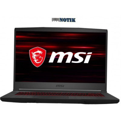 Ноутбук MSI GF65 THIN 9SD GF659SD-251US, GF659SD-251US