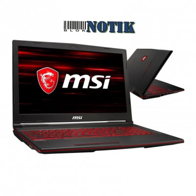 Ноутбук MSI GL63 9SEK-612, GL63-9SEK-612