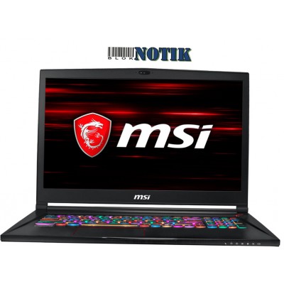 Ноутбук MSI GS73 Stealth 9S7-17B712-016 / GS738RF-016US, GS738RF-016US