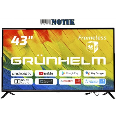 Телевизор GRUNHELM GT9UHDFL43-GA2, GT9UHDFL43-GA2