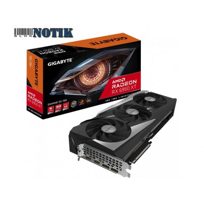 Видеокарта GIGABYTE Radeon RX 6950 XT GAMING OC 16G GV-R695XTGAMING OC-16GD, GV-R695XTGAMING-OC-16GD