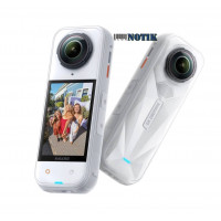 Экшн-камера Insta360 X5 8K Standard Bundle Satin White CINSAAHA_X532, Insta360-X5-8K-StaBundle-White