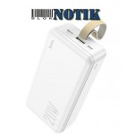 Power Bank Hoco Tacker PD20W+QC3.0 J87B-30000 mAh White