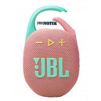 Bluetooth колонка JBL Clip 5 Pink, JBL-Clip-5-Pink