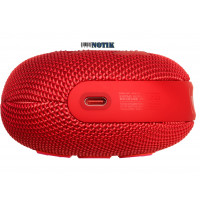 Bluetooth колонка JBL Clip 5 Red, JBL-Clip-5-Red