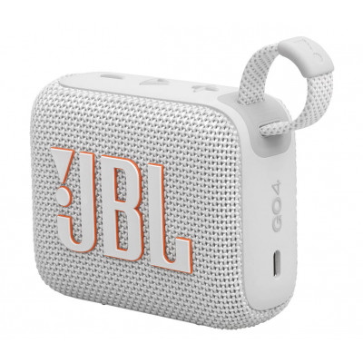 Bluetooth колонка JBL Go 4 White, JBL-Go4-White