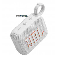 Bluetooth колонка JBL Go 4 White, JBL-Go4-White