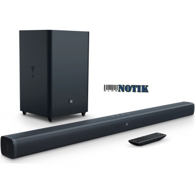 Bluetooth колонка JBL Bar2.1 Channel Soundbar with Wireless Subwoofer Black JBLBAR21BLKEP, JBLBAR21BLKEP