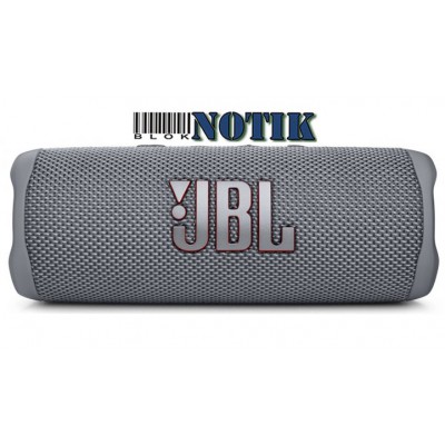 Bluetooth колонка JBL Flip 6 Grey JBLFLIP6GRY, JBLFLIP6GRY