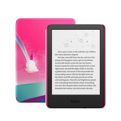Электронная книга Amazon Kindle Kids 11th Gen. 16Gb 2022 Black with Unicorn Valley Cover, KinKids-11thGen-2022-16-VaCover